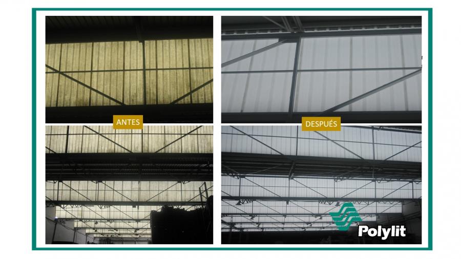 REHABILITACIÓN CUBIERTA | Fabricación de laminados plásticos y